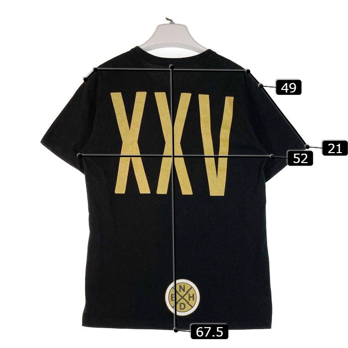 NEIGHBORHOOD ネイバーフッド NBHD SQUAD QB TEE プリントTシャツ ブラック sizeM 瑞穂店