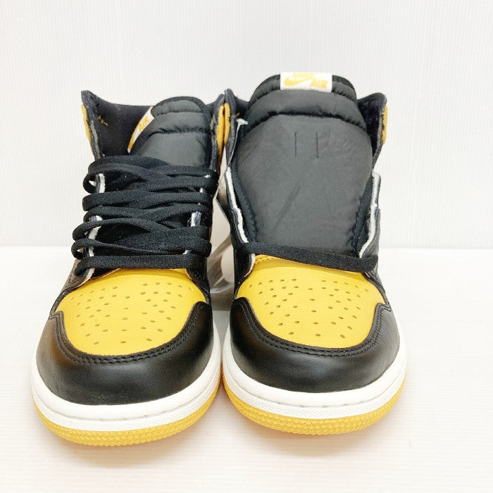 NIKE ナイキ Air Jordan 1 Retro High OG Taxi エアジョーダン1 レトロ ハイ OG タクシー 555088-711 ブラック×イエロー size27cm 瑞穂店