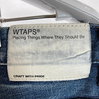 WTAPS ダブルタップス BLUES. RAW TROUSERS デニムパンツ 132GWDT-PTM01 ブルー sizeM 瑞穂店