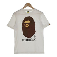 A BATHING APE アベイシングエイプ ビッグエイプヘッド プリントTシャツ ホワイト Size S 福生店
