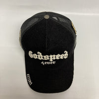 GODSPEED NEW YORK ゴッドスピードニューヨーク FOREVER TRUCKER HAT ロゴメッシュキャップ ブラック 瑞穂店