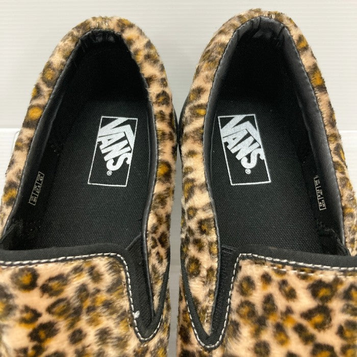 VANS バンズ V98ANML SLIP ON スリッポン アニマル レオパード柄 ブラウン×ブラック系 size27.5cm 瑞穂店