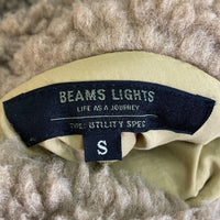 BEAMS Lights ビームスライツ リバーシブルボアコート ベージュ sizeS 瑞穂店