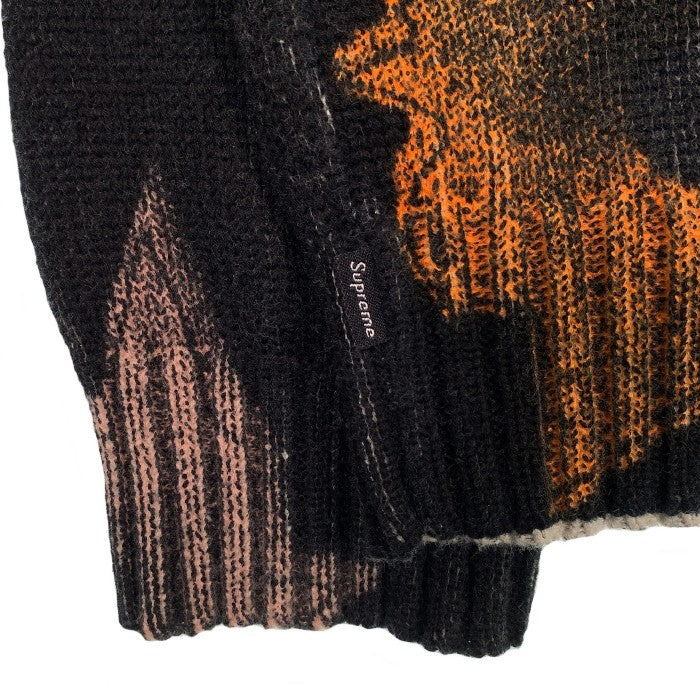 SUPREME シュプリーム 22SS Nate Lowman Sweater ネイトローマン セーター コットン ブラック Size XL 福生店