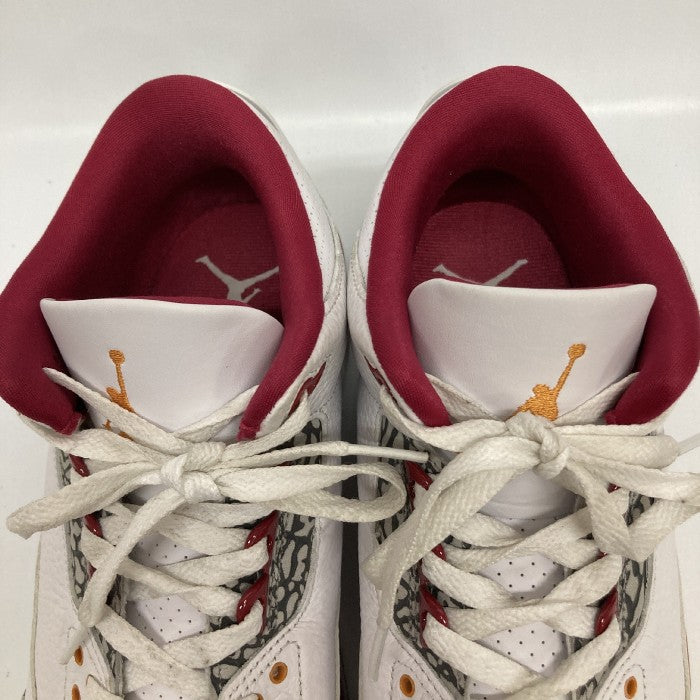 NIKE ナイキ AIR JORDAN3 RETRO エアジョーダン3 CT8532-126 カーディナルレッド size28cm 瑞穂店