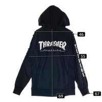 supreme シュプリーム × THRASHER スラッシャー パーカー ブラック sizeM 瑞穂店