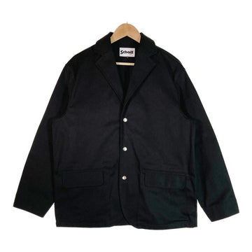 SCHOTT ショット TC WORK 3 BUTTON JACKET 3釦テーラードジャケット 3122054 ブラック sizeL 瑞穂店