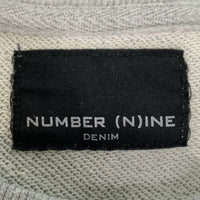 NUMBER(N)INE DENIM ナンバーナイン デニム スウェットクルーネック