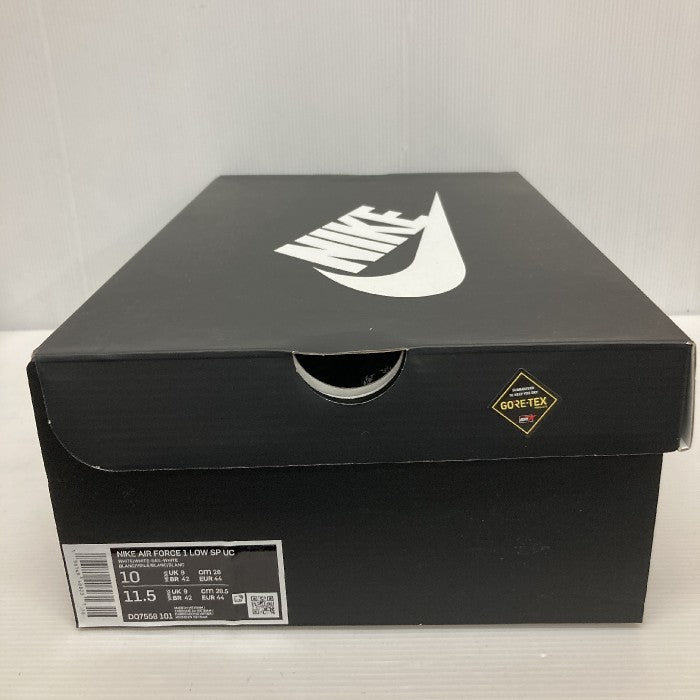 NIKE ナイキ×UNDERCOVER AIR FORCE 1 LOW SP UC GORE-TEX アンダーカバー エアフォース1 ゴアテックス ローカットスニーカー DQ7558-101 ホワイト  size28.0cm 瑞穂店