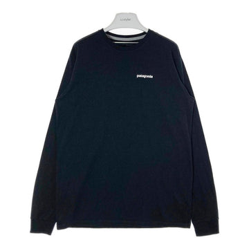 Patagonia パタゴニア 38518 P-6 レスポンシビリティー ロンT ブラック sizeM 瑞穂店