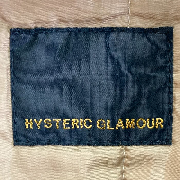 HYSTERIC GLAMOUR ヒステリックグラマー 0223AB03 PRIMALOFT 中綿 ジャケット ベージュ sizeS 瑞穂店