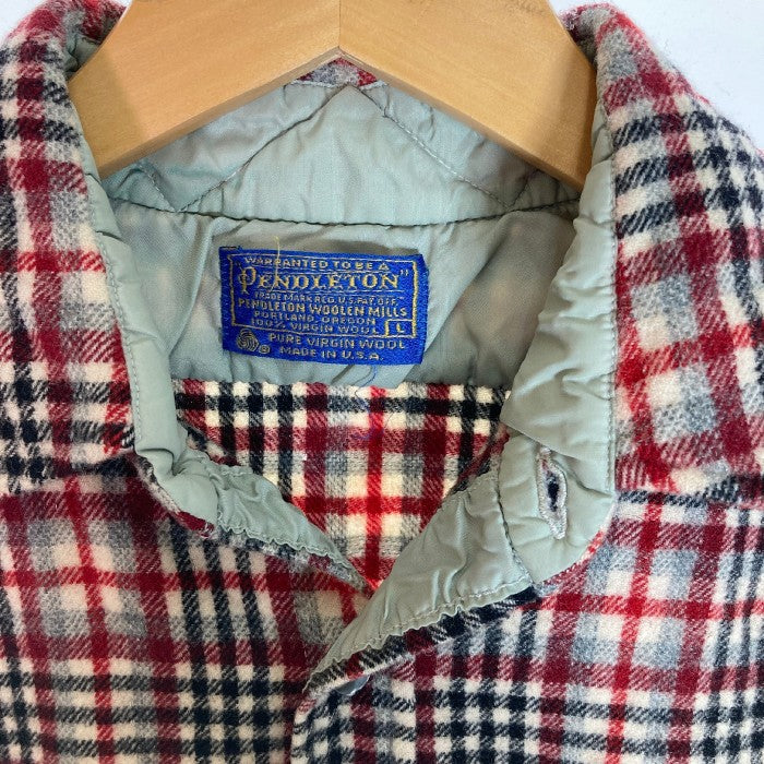 70s vintage usa製 PENDLETON wool shirt 古着