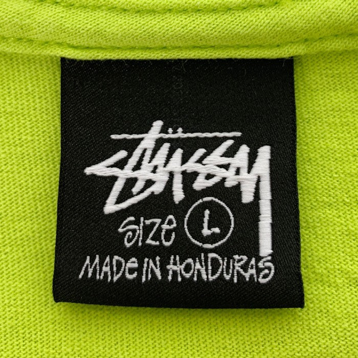 STUSSY ステューシー DOVER STREET MARKET GINZA プリントTシャツ ネオンイエロー Size L 福生店