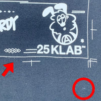 VERDY ベルディ 25KLAB プリント ロングスリーブTシャツ ブラック Size XL 福生店