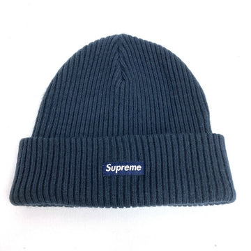 Supreme シュプリーム ビーニー 20AW ワイドリブ ニット帽 ロゴ Wide Rib Beanie ネイビー NAVY sizeFREE 瑞穂店