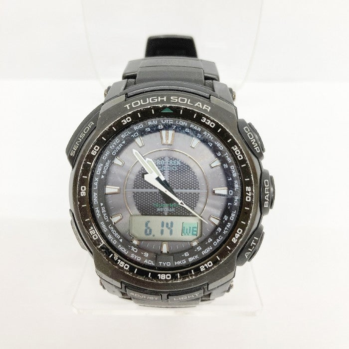 CASIO カシオ 腕時計 PRO TREK 5214 PRW-5100 ブラック 瑞穂店