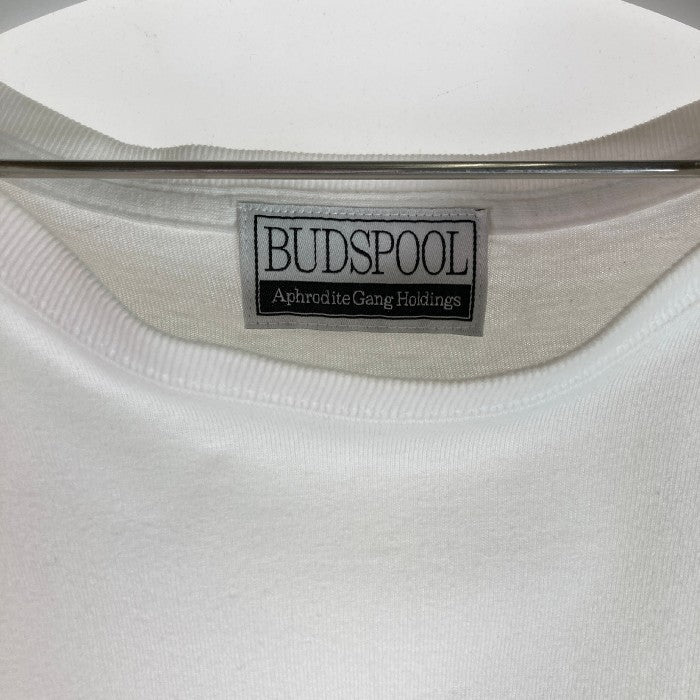 BUDSPOOL バッズプール 舐達麻 APHRODITE GANG HOLDINGS Tシャツ ホワイト sizeXL 瑞穂店
