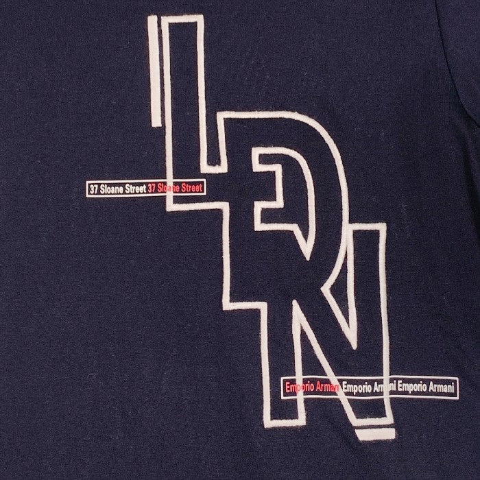 EMPORIO ARMANI エンポリオアルマーニ プリントTシャツ ブラック 3G1TM2 1JTUZ Size M 福生店