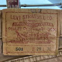 LEVI'S リーバイス 501 USA製 90s カラーデニムパンツ ブラウン sizeW29 瑞穂店