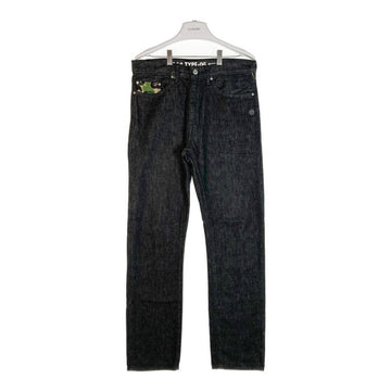 A BATHING APE アベイシングエイプ 2008 TYPE-05 SLIM TAPER スリム テーパード バックヘッドプリント カモ リジット デニム インディゴ sizeM 瑞穂店