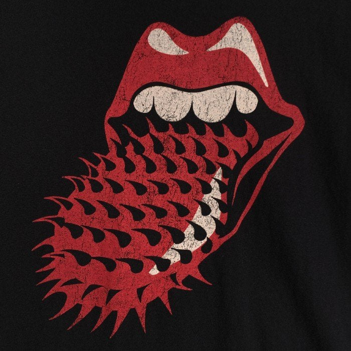 THEE HYSTERIC XXX ジィヒステリックトリプルエックス VOODOO SPIKED TONEGUE ヴゥードゥースパイクドタン プリントTシャツ ブラック Size M 福生店