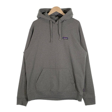 patagonia パタゴニア ロゴワッペン プルオーバースウェットパーカー グレー STY39611SP20 Size XL 福生店