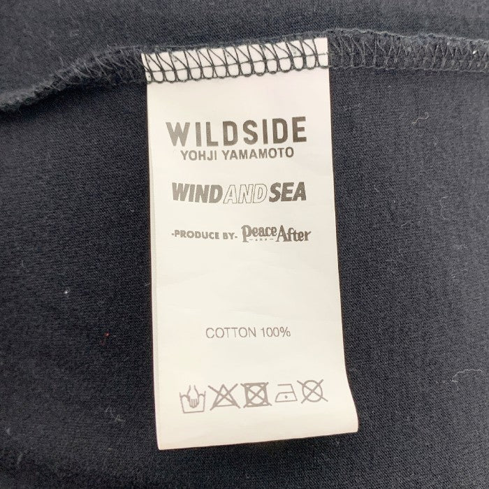 WIND AND SEA ウィンダンシー 22SS WILD SIDE ワイルドサイド ロングスリーブTシャツ ブラック ヨウジヤマモト Size 4 福生店