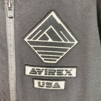 AVIREX アヴィレックス STREET GEAR ZIPパーカー ブラック sizeM 瑞穂店