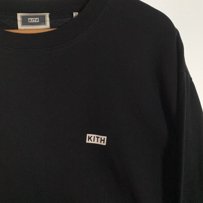 KITH キス スモールボックスロゴ ロングスリーブTシャツ ブラック Size XXL 福生店