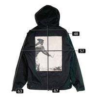 SUPREME シュプリーム 2014AW Raymond Pettibon Hooded Work Jacket ブラック sizeM 瑞穂店