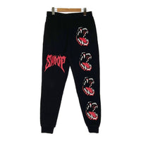 sss world corp × SNOOP DOGG トリプルエス ワールドコープ×スヌープドッグ MURDER SWEATPANTS スウェットパンツ ブラック sizeM 瑞穂店