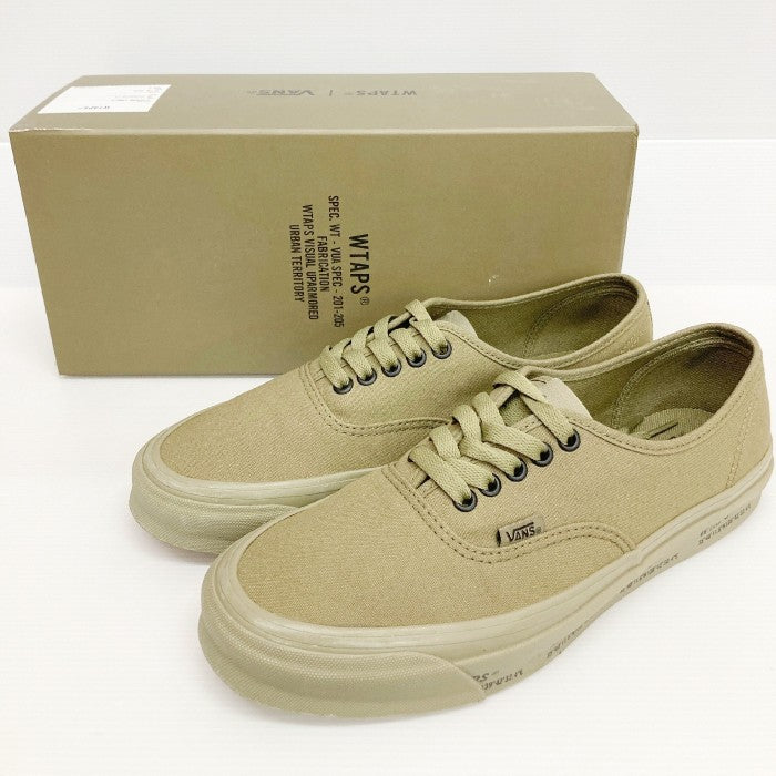 WTAPS × VANS ダブルタップス × バンズ 25周年 AUTHENTIC OLIVE オーセンティック オリーブ size27.5cm 瑞穂店