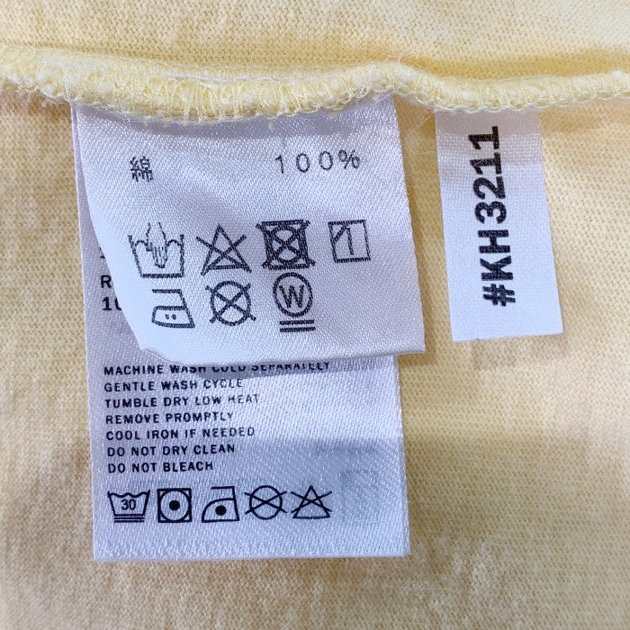 KITH TREATS キス トリーツ ボックスロゴ プリント Tシャツ イエロー Size S 福生店