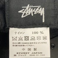 STUSSY ステューシー ナイロン ロゴ ベレー帽 ブラック 瑞穂店