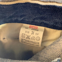 LEVI'S VINTAGE CLOTHING リーバイス ヴィンテージクロージング No.2デニム オーバーオール ローバック Used加工 Size 34 福生店