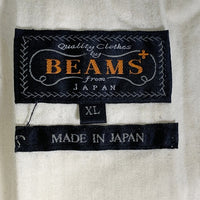 BEAMS PLUS ビームスプラス 2タック チノトラウザー パンツ ベージュ Size XL 福生店