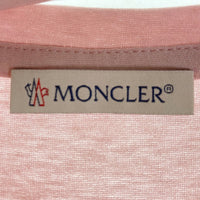moncler モンクレール ワッペンＴシャツ c-scom-18-1571 ピンク sizeS ...