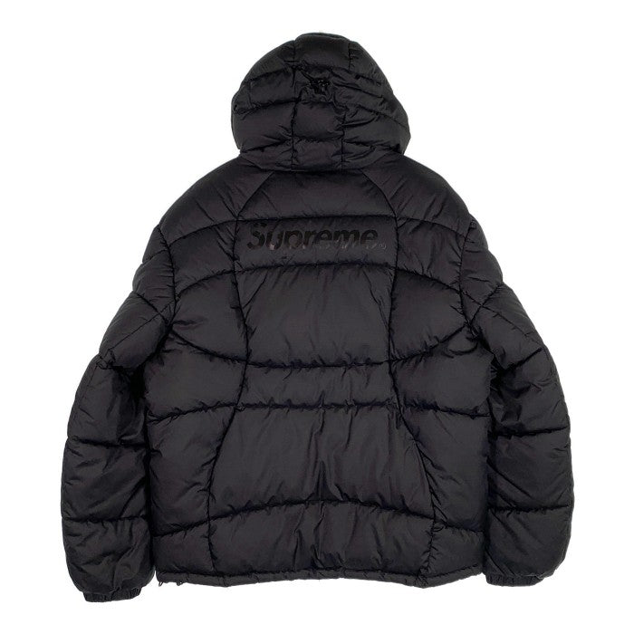 SUPREME シュプリーム 21AW Warp Hooded Puffy Jacket ワープ フード パフィージャケット 中綿 ブラック Size M 福生店