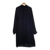 S'YTE サイト Rayon Longshirts レーヨン ロングシャツ ブラック ヨウジヤマモトUV-B59-216 Size 3 福生店