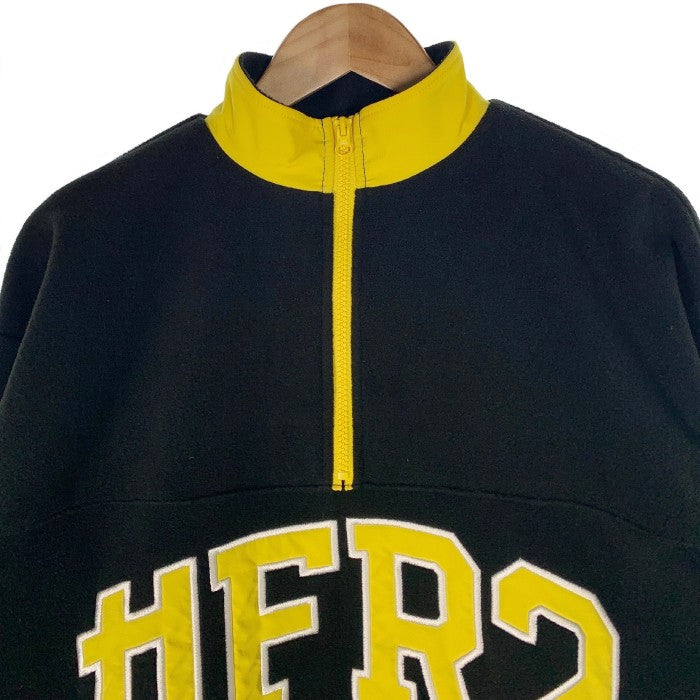 FR2 エフアールツー Fleece half zip Top フリース ハーフジップトップ ブラック Size M 福生店