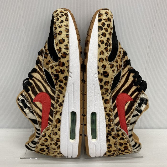 NIKE×ATOMOS ナイキ×アトモス AIR MAX 1 DLX ANIMAL PACK2.0 エアマックス1アニマルパック2.0 AQ0928-700 ブラウン  size28ｃｍ 瑞穂店