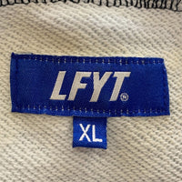 Lafayette ラファイエット LFYT ロゴ刺繡 総柄 プルオーバースウェットパーカー ネイビー LA200509 Size XL 福生店