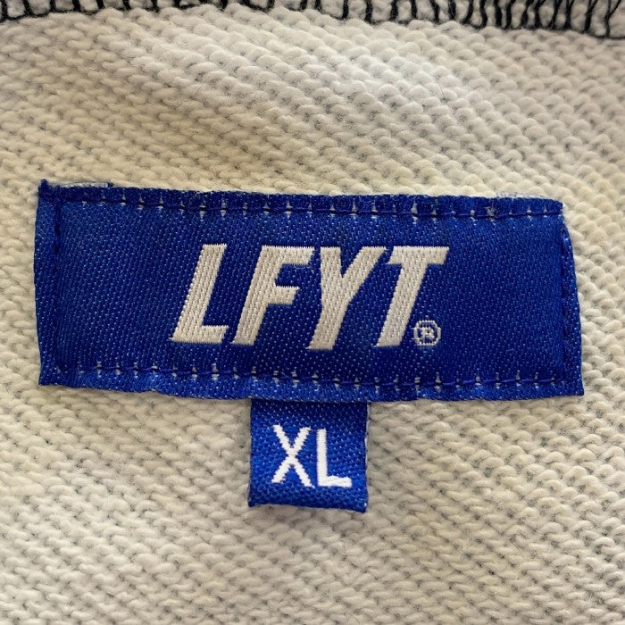 Lafayette ラファイエット LFYT ロゴ刺繡 総柄 プルオーバースウェットパーカー ネイビー LA200509 Size XL 福生店