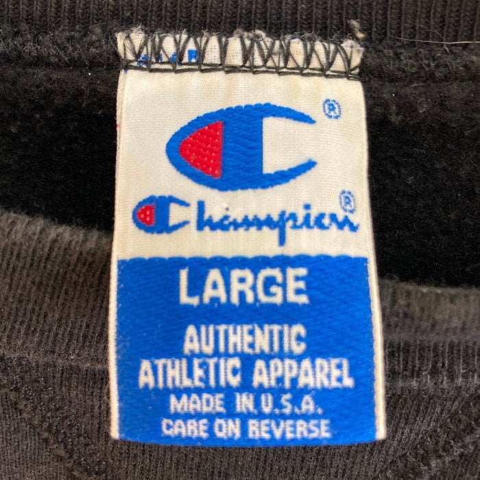 Champion チャンピオン USA製 90's スウェット ブラック sizeL 瑞穂店