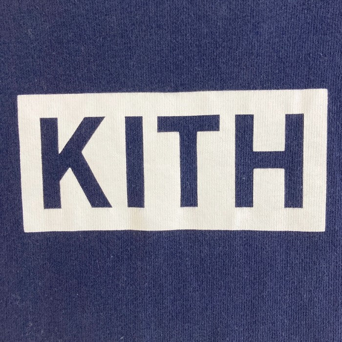 KITH キス クラシックボックスロゴ Tシャツ ネイビー sizeXL 瑞穂店