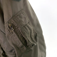 U.S.ARMY 米軍実物 CWU/45P フライトジャケット LANCER CLOTHING 80年会計 オリーブ Size M 福生店