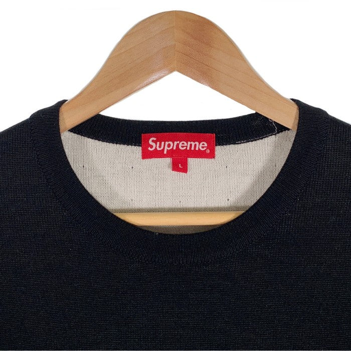 supreme シュプリーム セーター Lサイズ ブラック | kensysgas.com