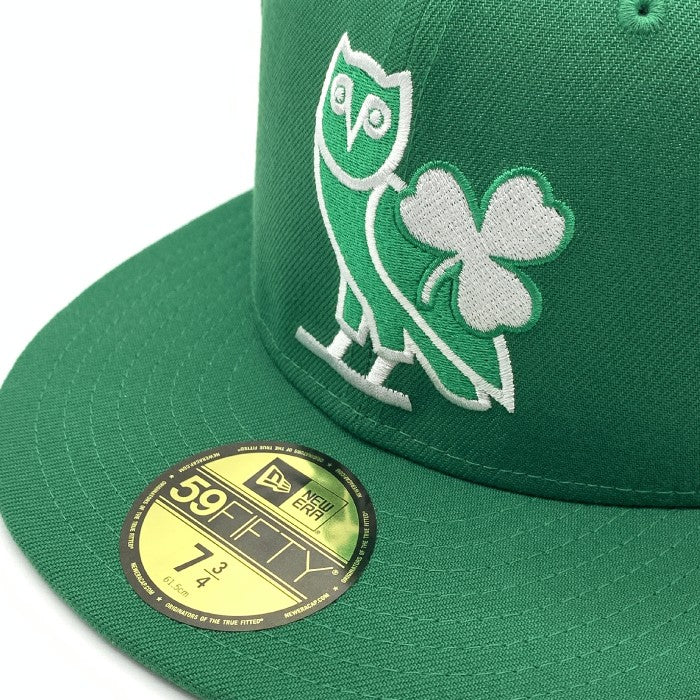 New Era ニューエラ OVO オーブイオー NBA Boston Celtics ボストンセルティックス 59FIFTY キャップ グリーン Size 7 3/4(61.5cm)