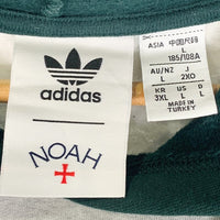 adidas アディダス 21AW NOAH ノア  Striped Hoody ストライプフーディ プルオーバースウェットパーカー グレー グリーン HC4305 Size 2XO 福生店