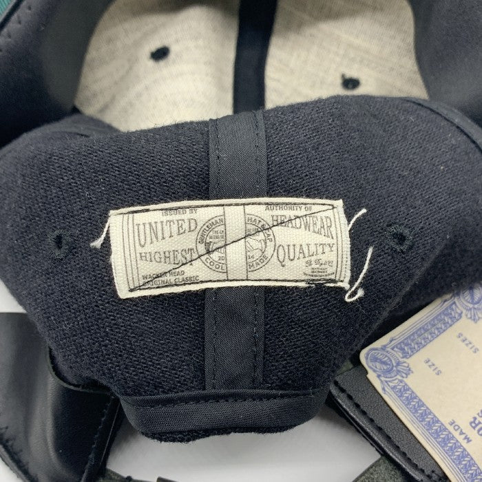 THE H.W.DOG＆Co. ザエイチダブリュードッグアンドコー BASEBALL CAP ベースボールキャップ ブラック ウール 無地 福生店